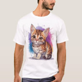 小猫 Tシャツ (正面)