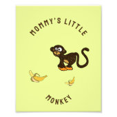 小猿 フォトプリント            (正面)