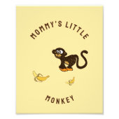 小猿 フォトプリント            (正面)