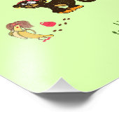 小猿 フォトプリント            (角)