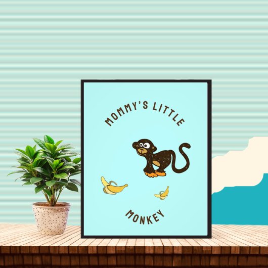 小猿 フォトプリント           