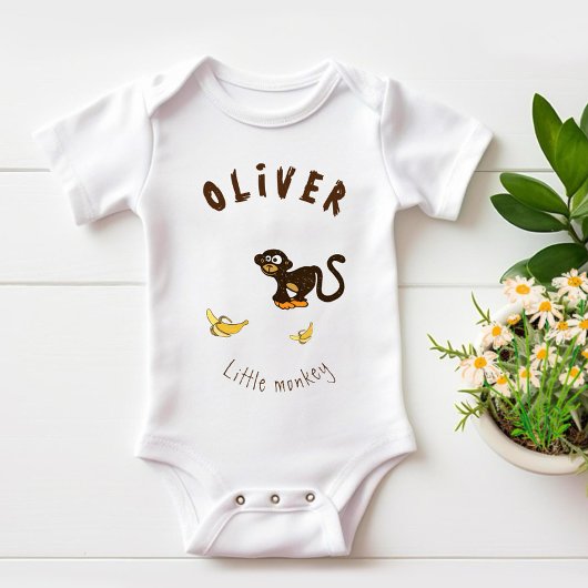 小猿 ベビーボディスーツ