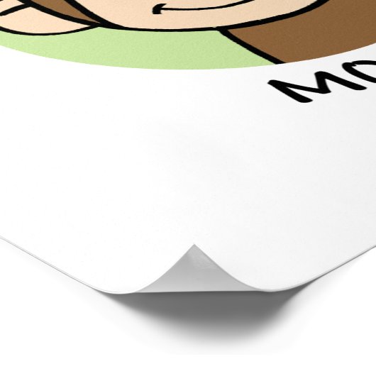 小猿 ポスター (角)