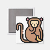 小猿 マグネット (正面/裏面)