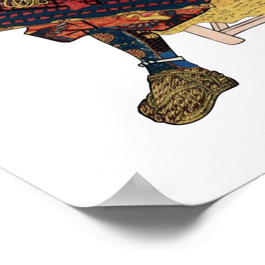 小田信孝浮世絵 ポスター (角)