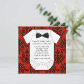 小男の赤ちゃんシャワー 招待状 (スタンド正面)