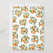 小男女兼用かわいこちゃん赤ちゃんシャワー 招待状 (裏面)