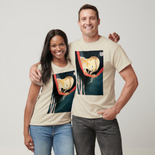 小畑小平次幽霊北斎 Tシャツ