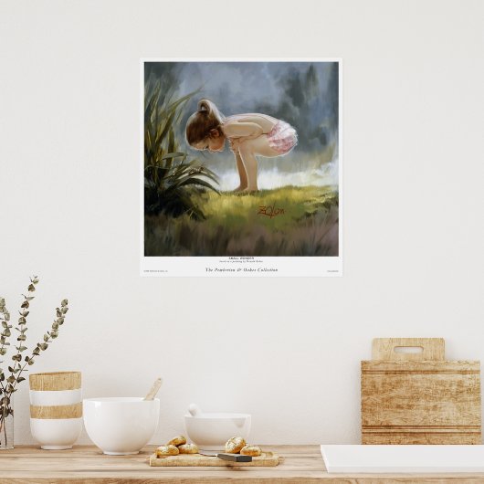 小疑問に思 ポスター (キッチン)