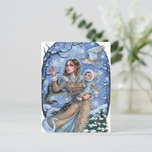 小疑問に思 ポストカード (スタンド正面)