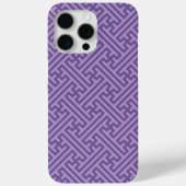 小県柄日本の、紫、ピンク Case-Mate iPhoneケース (裏面)