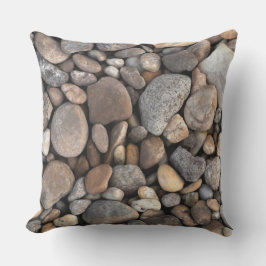 小石および石パターン アウトドアクッション