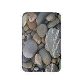 小石が付いているバス・マット バスマット (正面縦)