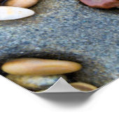 小石で満たされた穴、カリフォルニア州 ポスター (角)