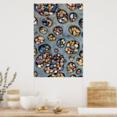 小石で満たされた穴、カリフォルニア州 ポスター (キッチン)