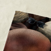 小石と名前 ビーチタオル (インサイチュ)