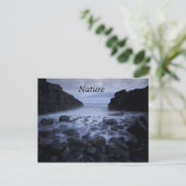 小石と岩の海ショアリンポスカに沿って ポストカード (スタンド正面)