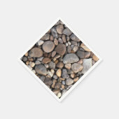 小石と石模様 スタンダードカクテルナプキン (角)