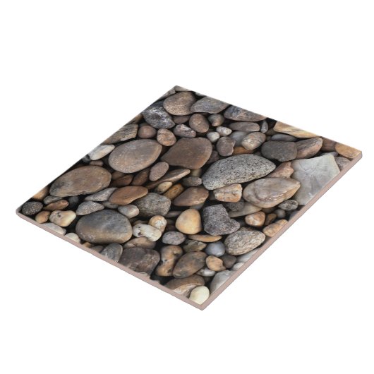 小石と石模様 タイル (側面)