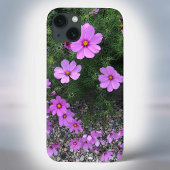 小石の上のコスモス iPhoneケース