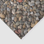 小石の上のビーチティッシュペーパー 薄葉紙 (詳細)