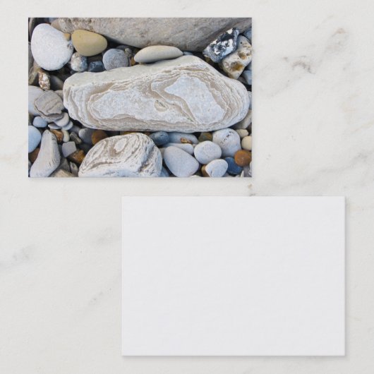 小石の名刺 名刺 (正面/裏面)