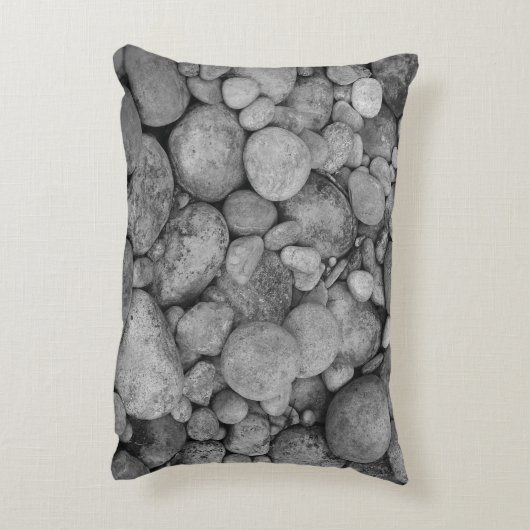 小石の石造りの写真の家の装飾の装飾の枕 アクセントクッション (裏面(縦))