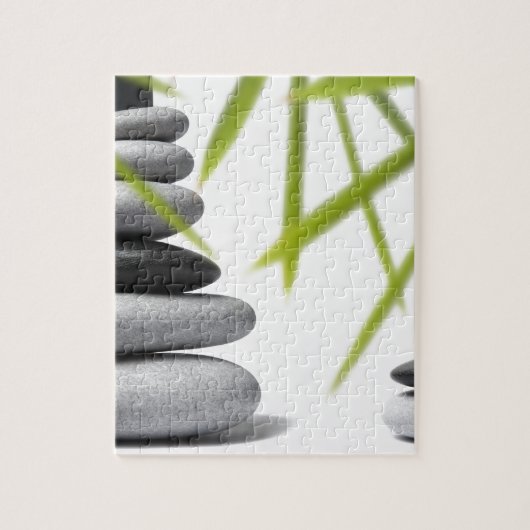 小石の禅 ジグソーパズル (縦)
