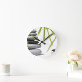 小石の禅 ラウンド壁時計 (ホーム)