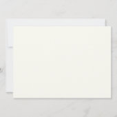 小石を拾うギリシャの女の子 カード (裏面)