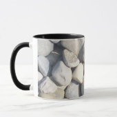 小石クローズアップ マグカップ (左)