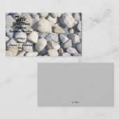 小石クローズアップ 名刺 (正面/裏面)