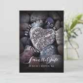 小石ハートのラブフォトウェディング セーブザデート (スタンド正面)