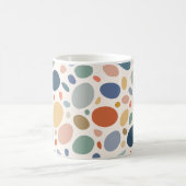 小石パレット コーヒーマグカップ (中央)