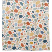 小石パレット シャワーカーテン (正面)