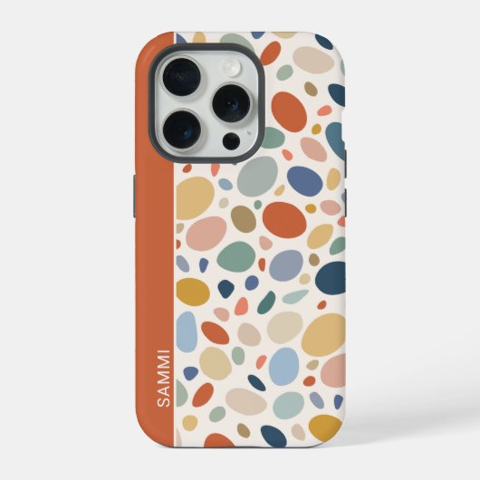 小石パレット iPhoneケース (裏面)