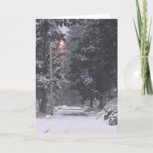 小石ビーチ冬のシーン1 シーズンカード (正面)