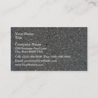 小石付きコンクリート質感 名刺