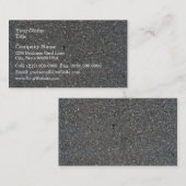 小石付きコンクリート質感 名刺 (正面/裏面)