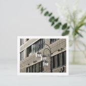 小石川のスズランの街灯 ポストカード (スタンド正面)