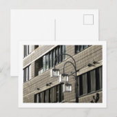 小石川のスズランの街灯 ポストカード (正面/裏面)