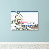 小石川の茶屋 キャンバスプリント (インサイチュ (ウッドフロア))