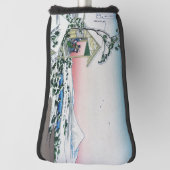 小石川茶屋の眺め富士山を北斎が望む ゴルフヘッドカバー (回転90)