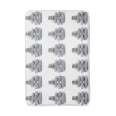 小石浴槽浴場 バスマット (正面縦)