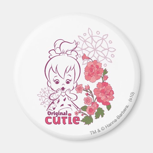 小石™オリジナルかわいこちゃん マグネット (正面)