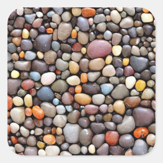 小石 スクエアシール (正面)