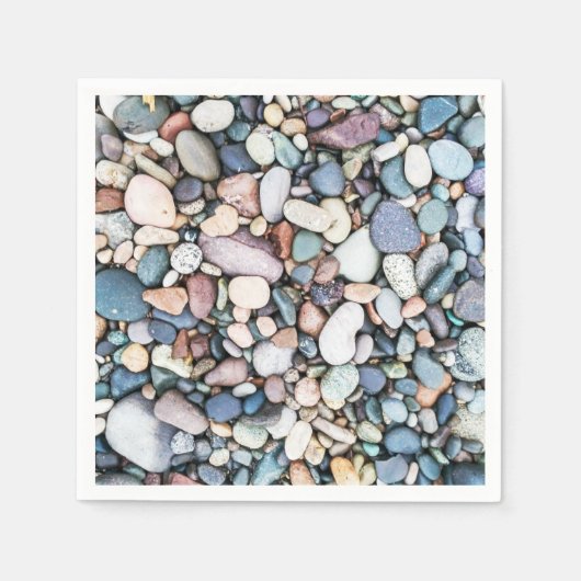 小石 スタンダードカクテルナプキン (正面)