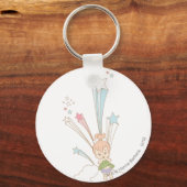 小石™スターバスト キーホルダー (正面)