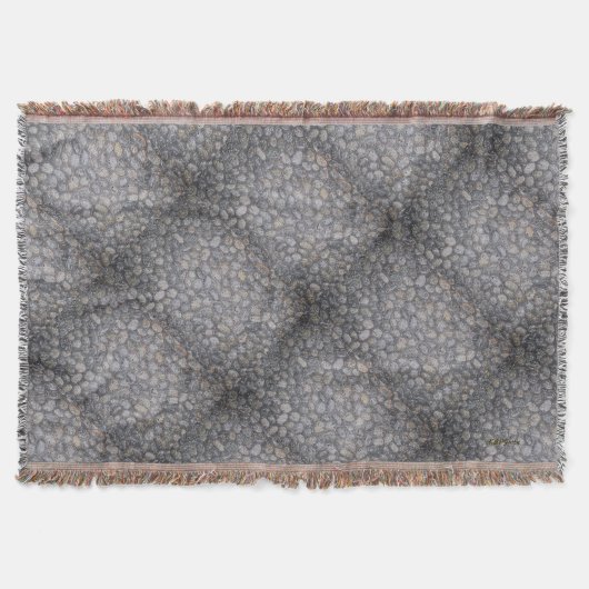 小石 スローブランケット (正面)