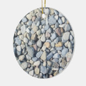 小石 セラミックオーナメント (左)